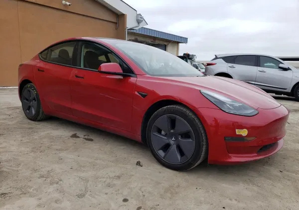 pomorskie Tesla Model 3 cena 89000 przebieg: 25904, rok produkcji 2023 z Tychowo